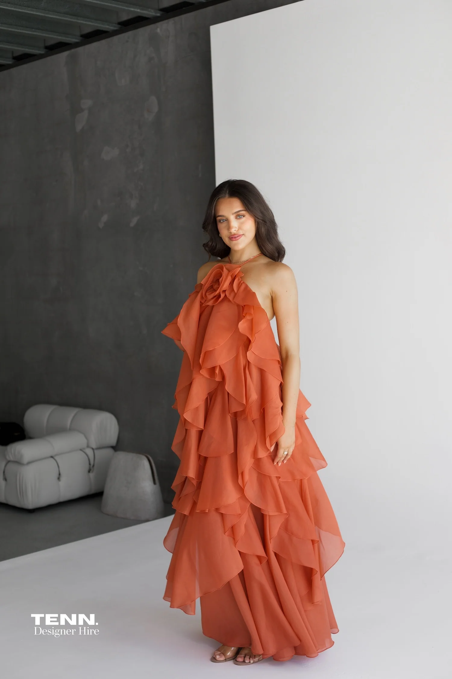 Pandorea Gown - Clay - Image 5