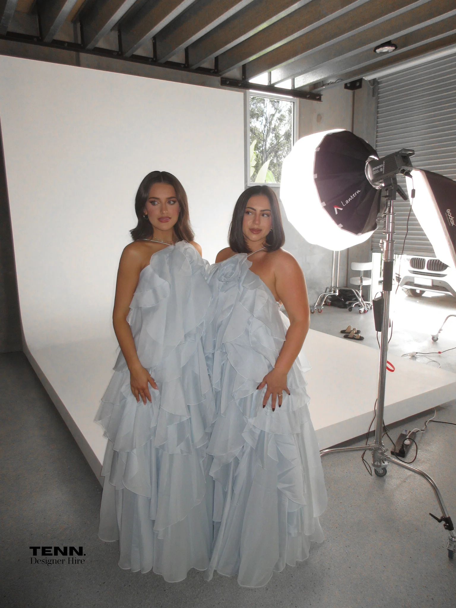 Pandorea Gown - Silver Blue - Image 3