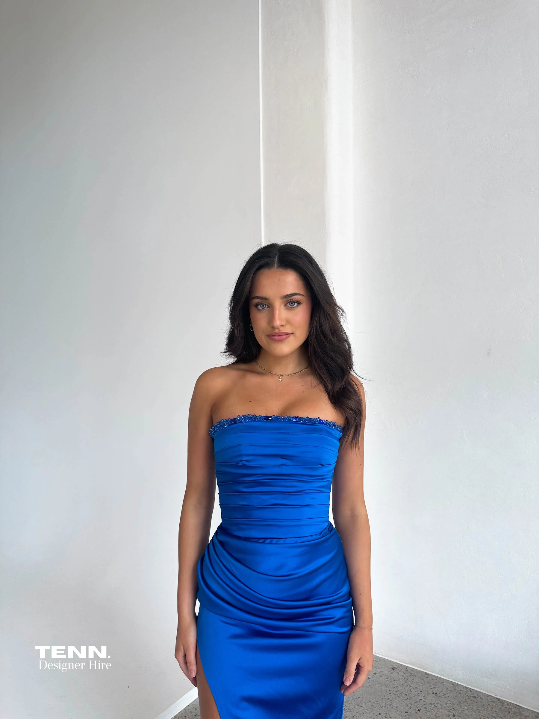 Pierre Embellished gown - Cobalt blue - Image 3