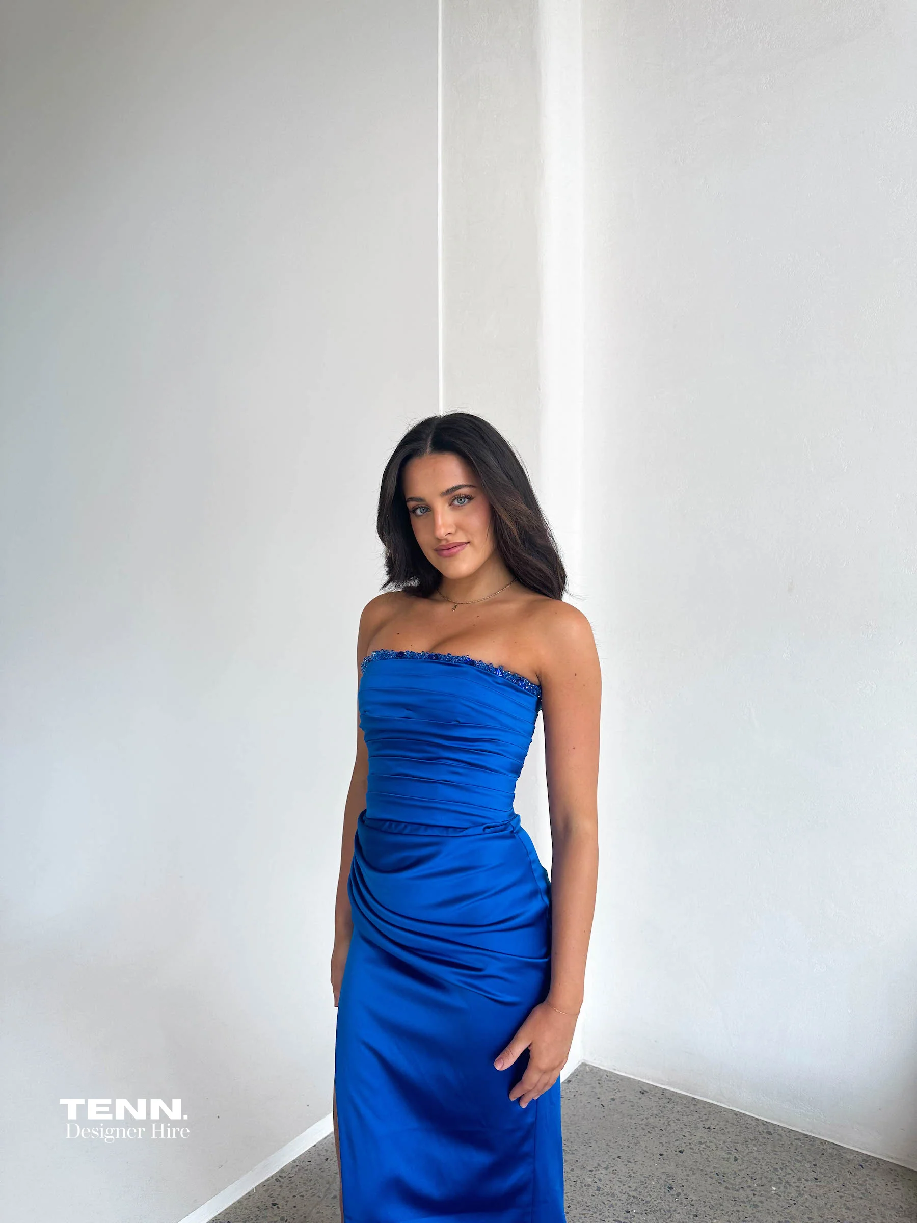 Pierre Embellished gown - Cobalt blue - Image 4
