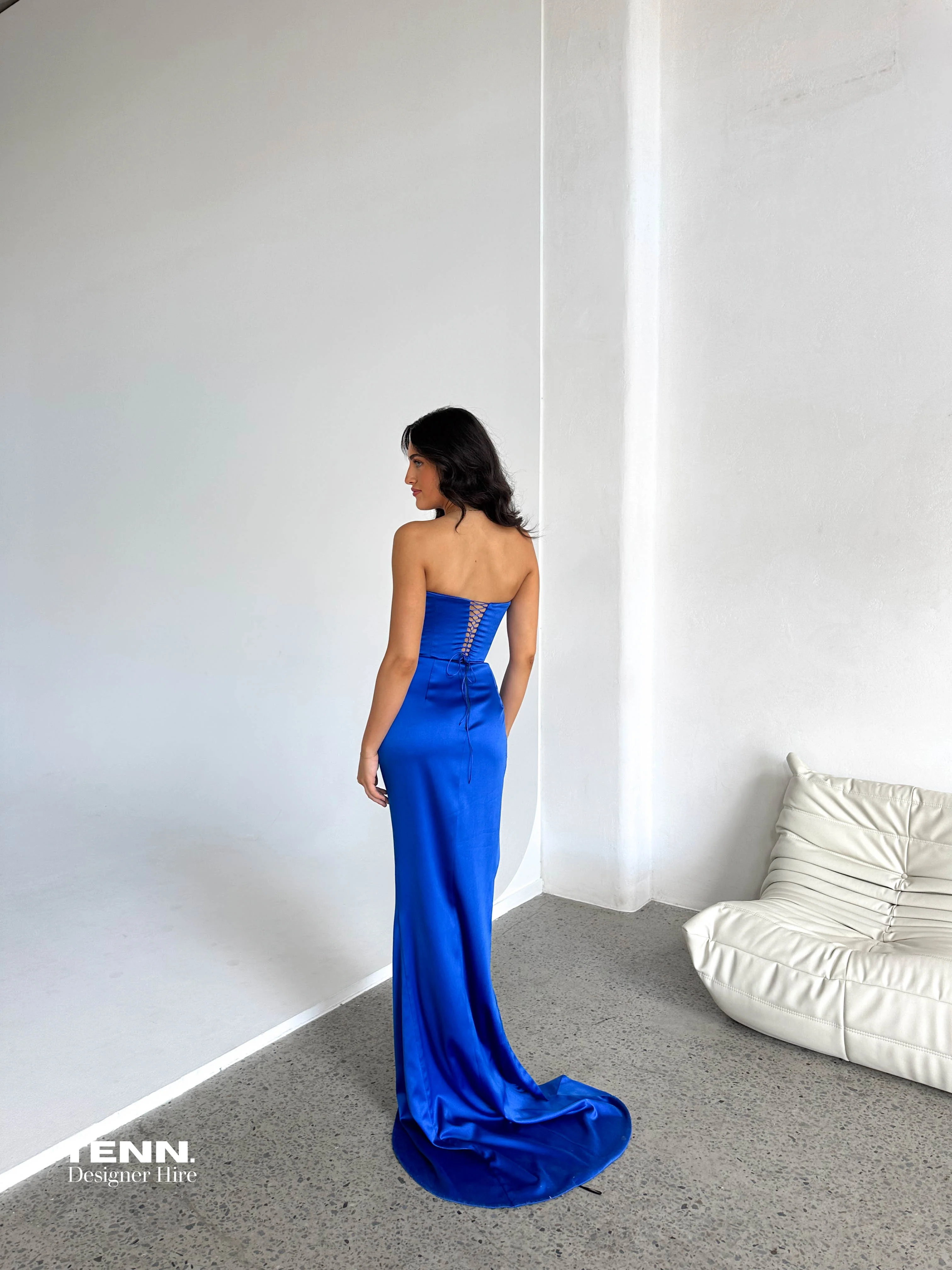 Pierre Embellished gown - Cobalt blue - Image 5