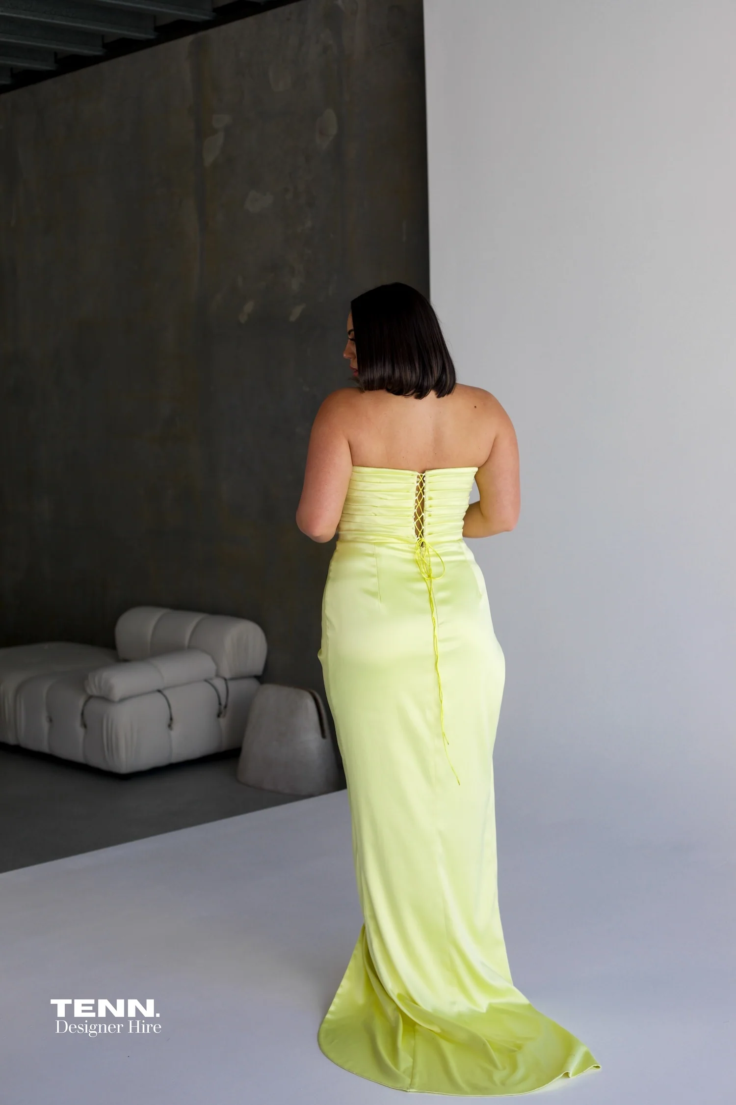 Pierre gown - Lemon - Image 3