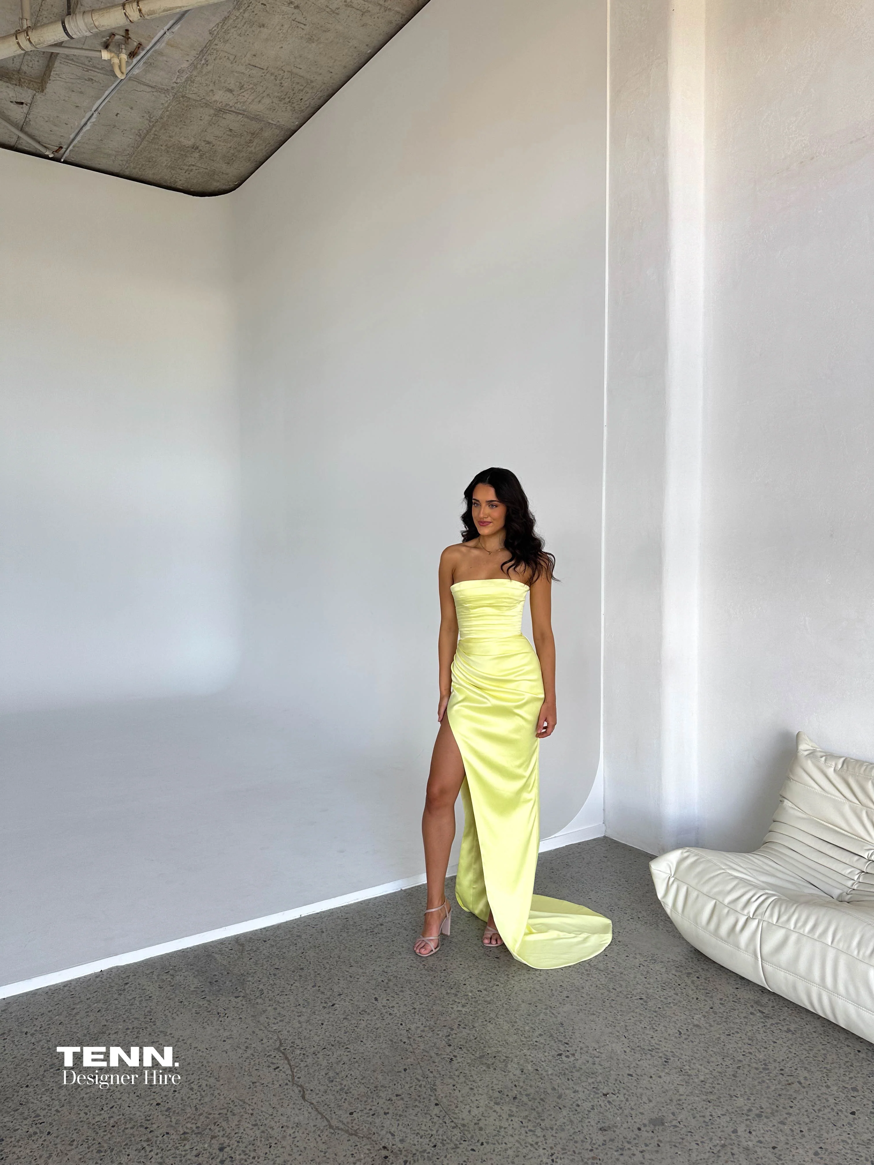 Pierre gown - Lemon - Image 7