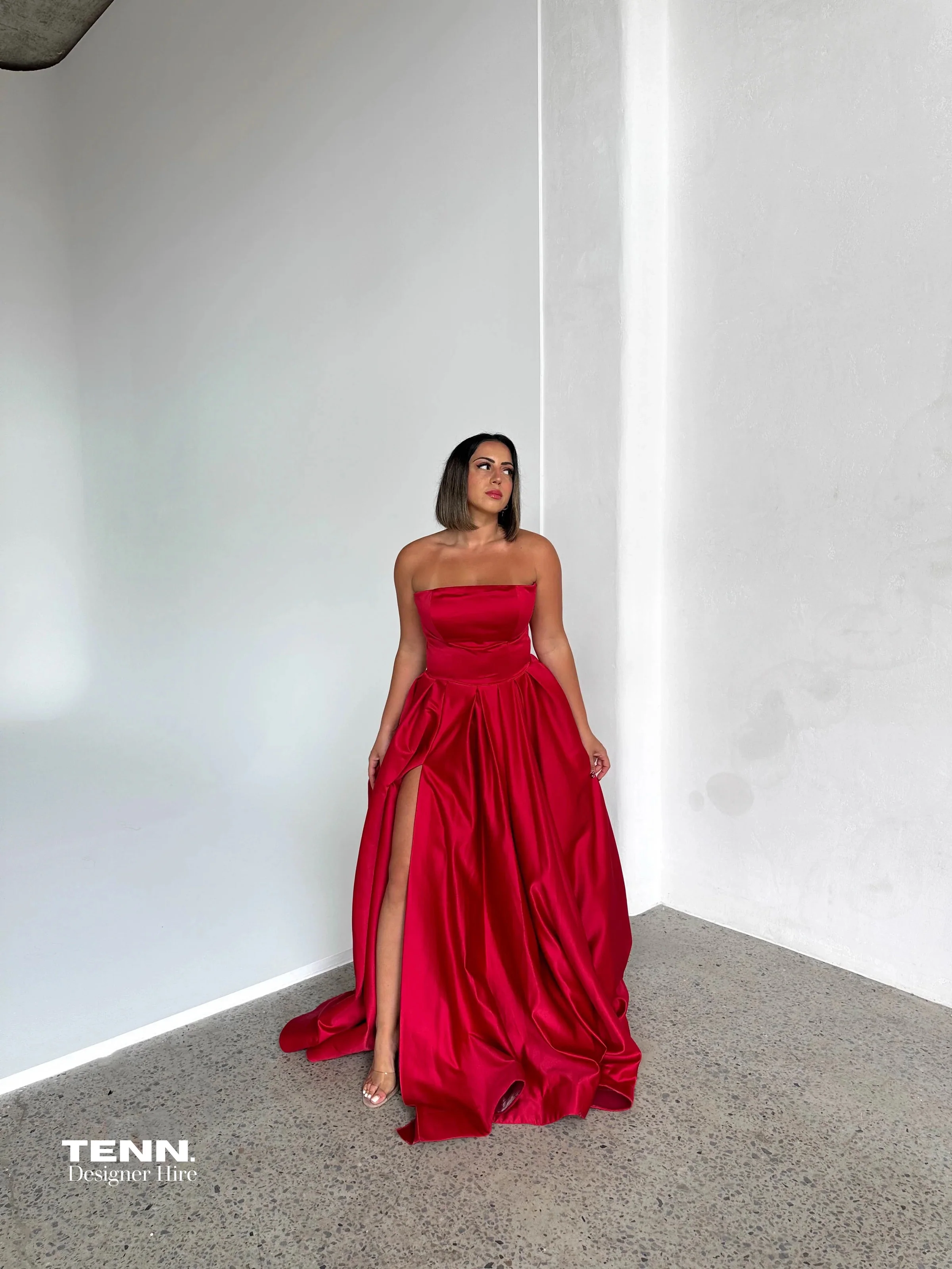 Rosa Gown - Red - Image 8
