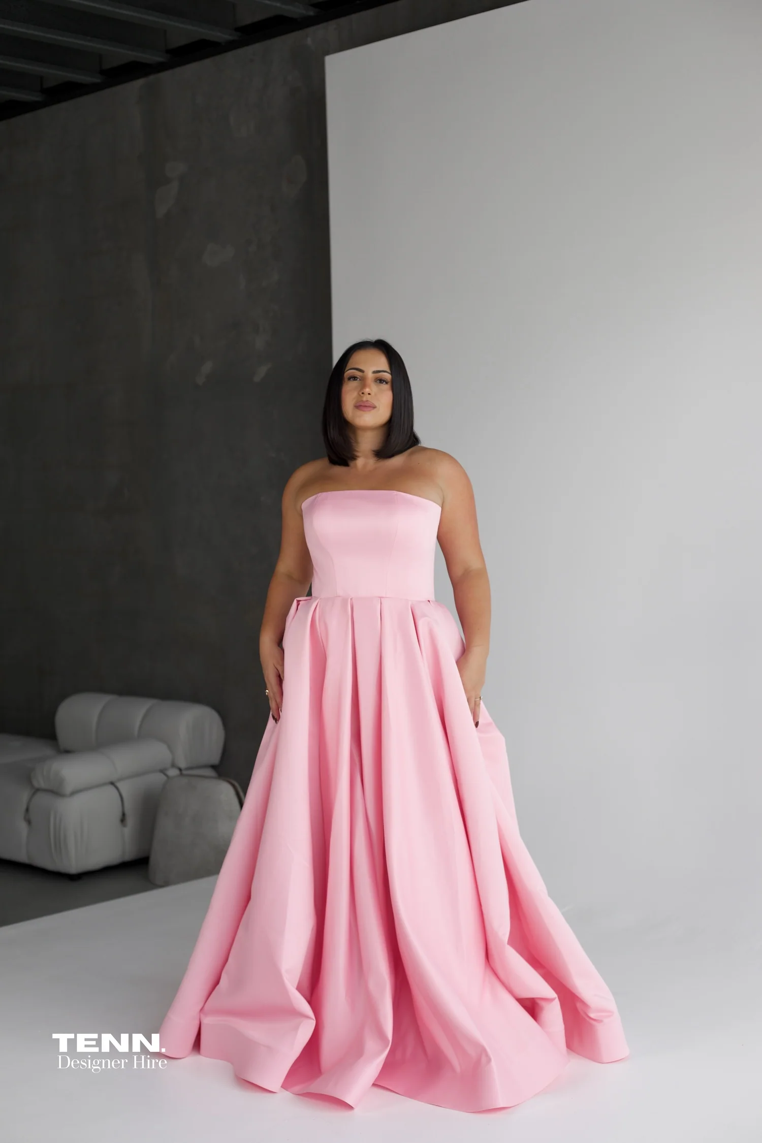 Rosa Gown - Ballet Pink