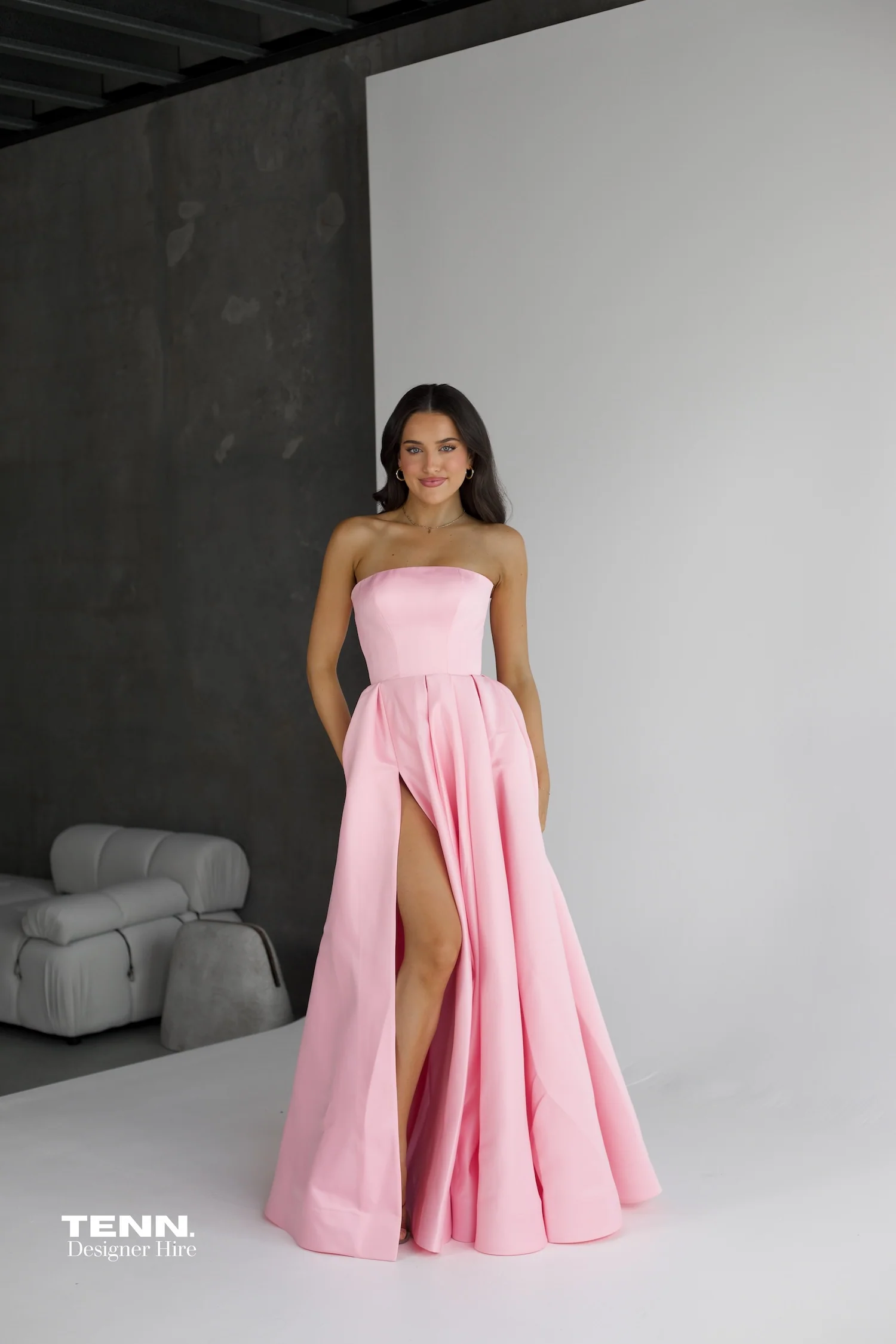 Rosa Gown - Ballet Pink - Image 3