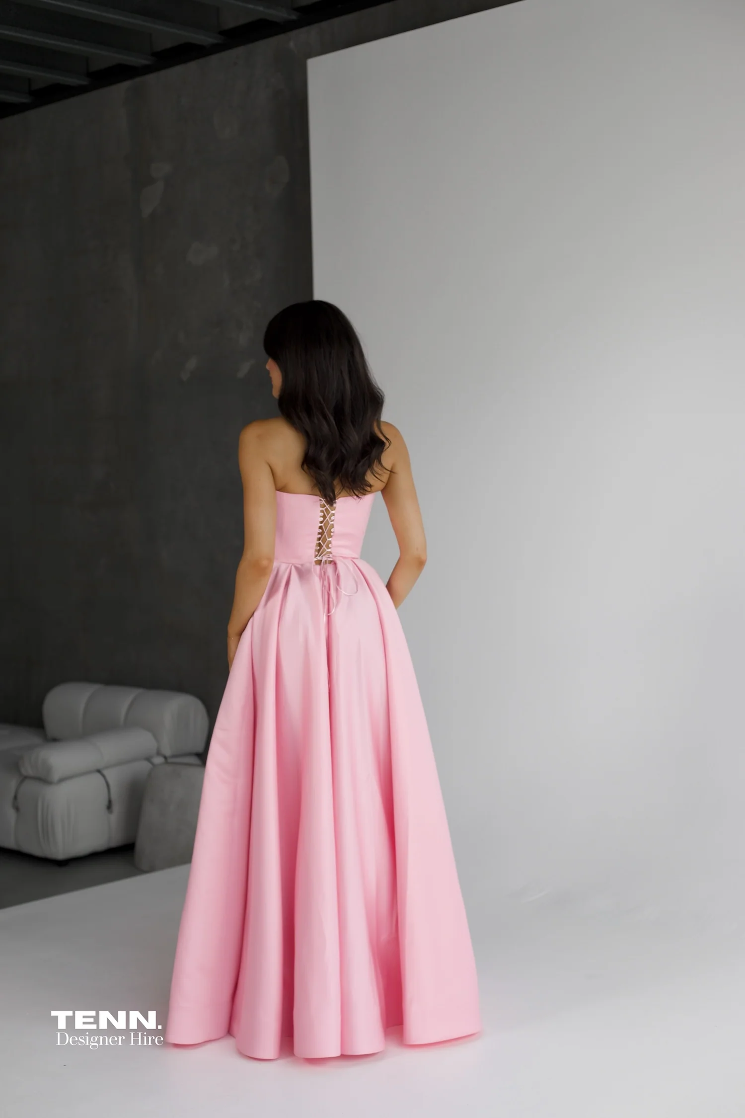 Rosa Gown - Ballet Pink - Image 4
