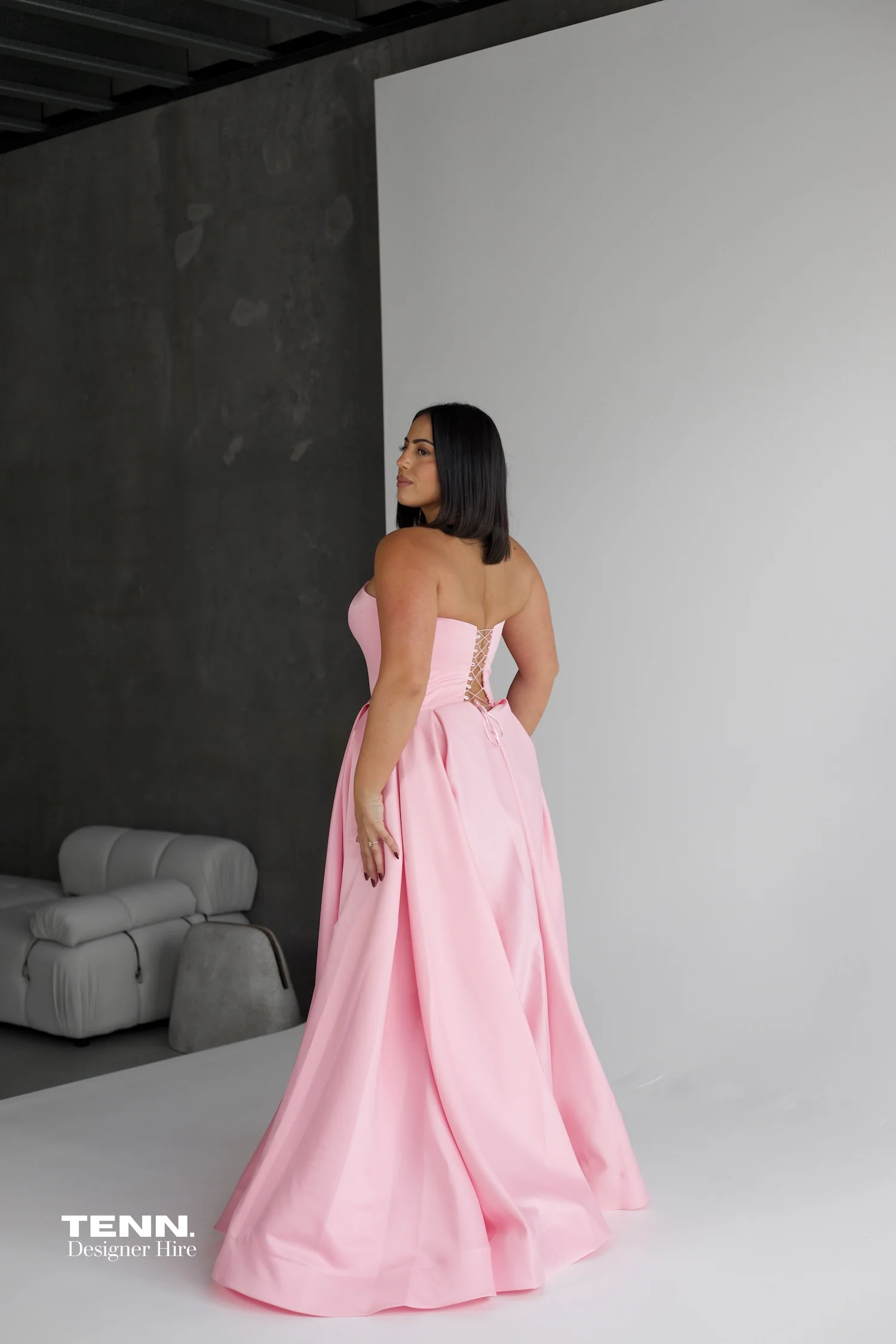 Rosa Gown - Ballet Pink - Image 5