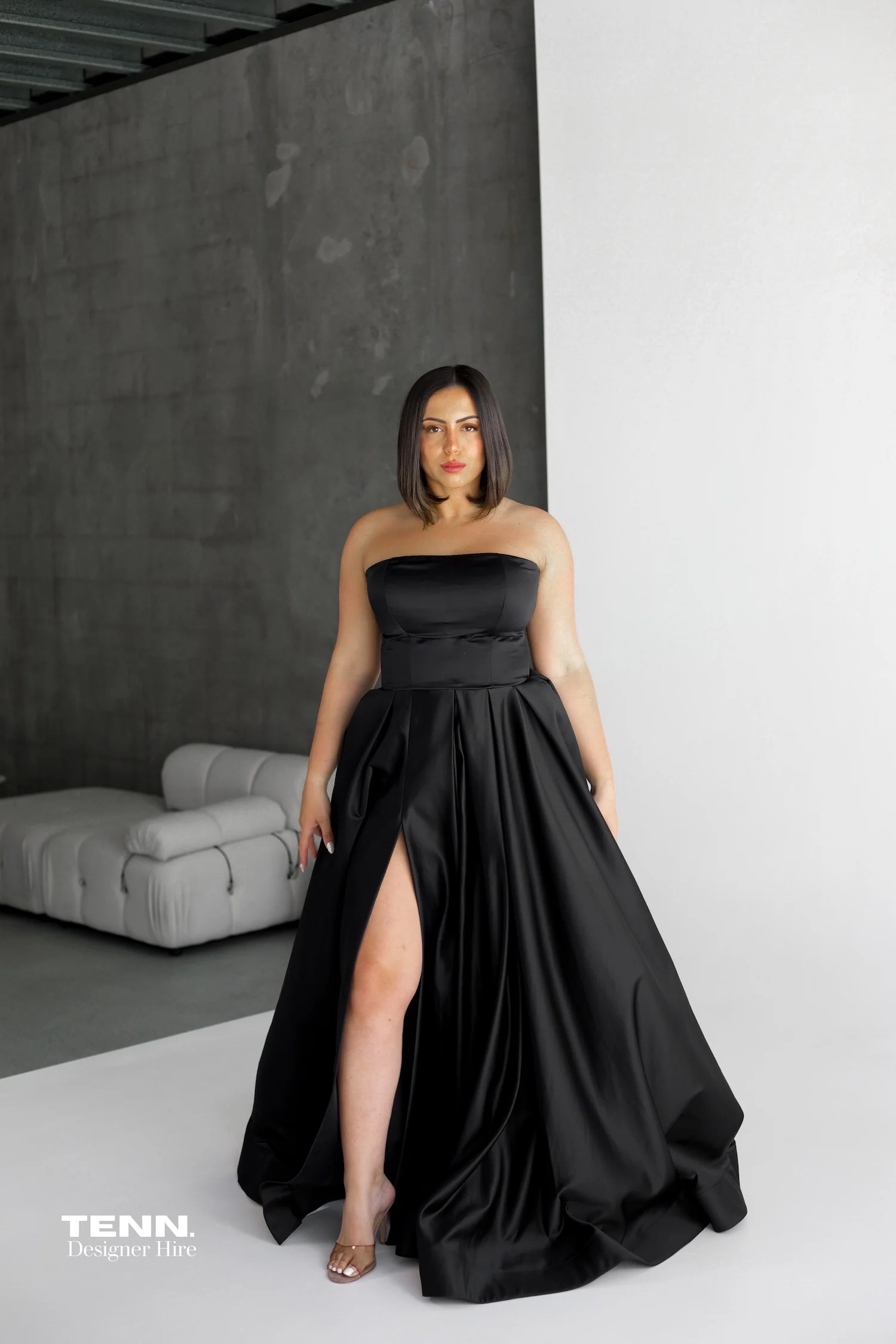 Rosa Gown - Black - Image 5
