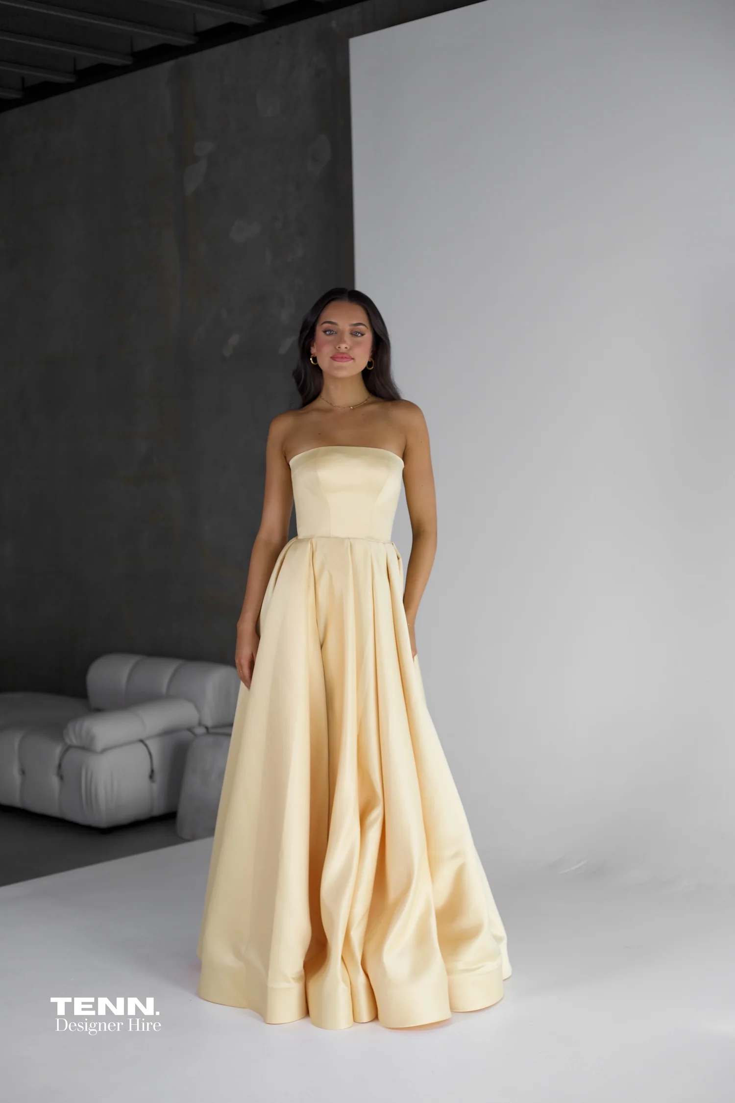 Rosa Gown - Honey