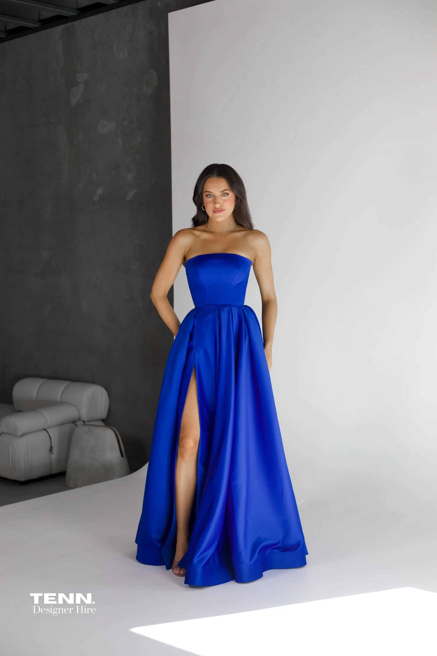 Rosa Gown - Royal Blue - Image 3