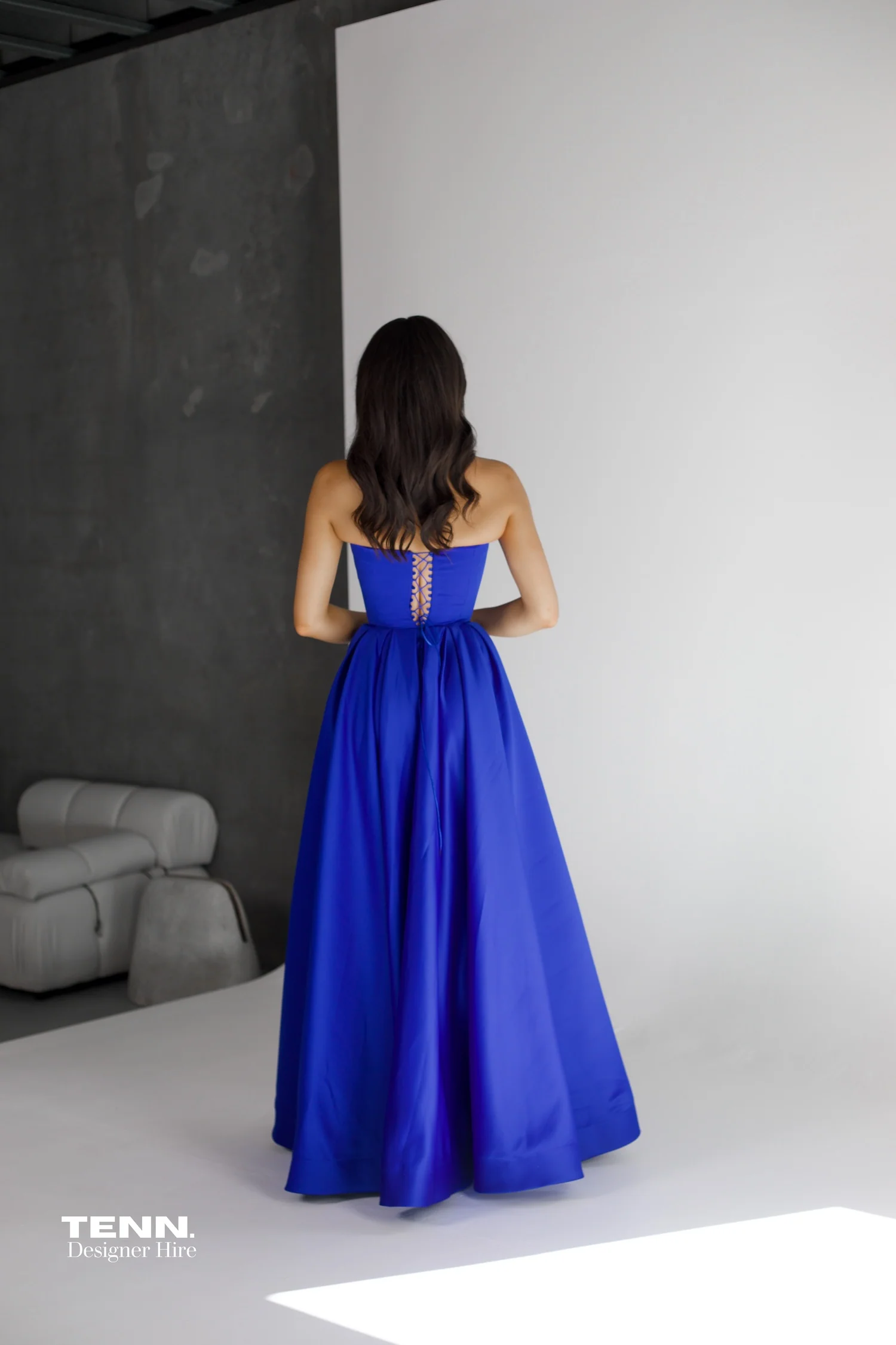 Rosa Gown - Royal Blue - Image 6