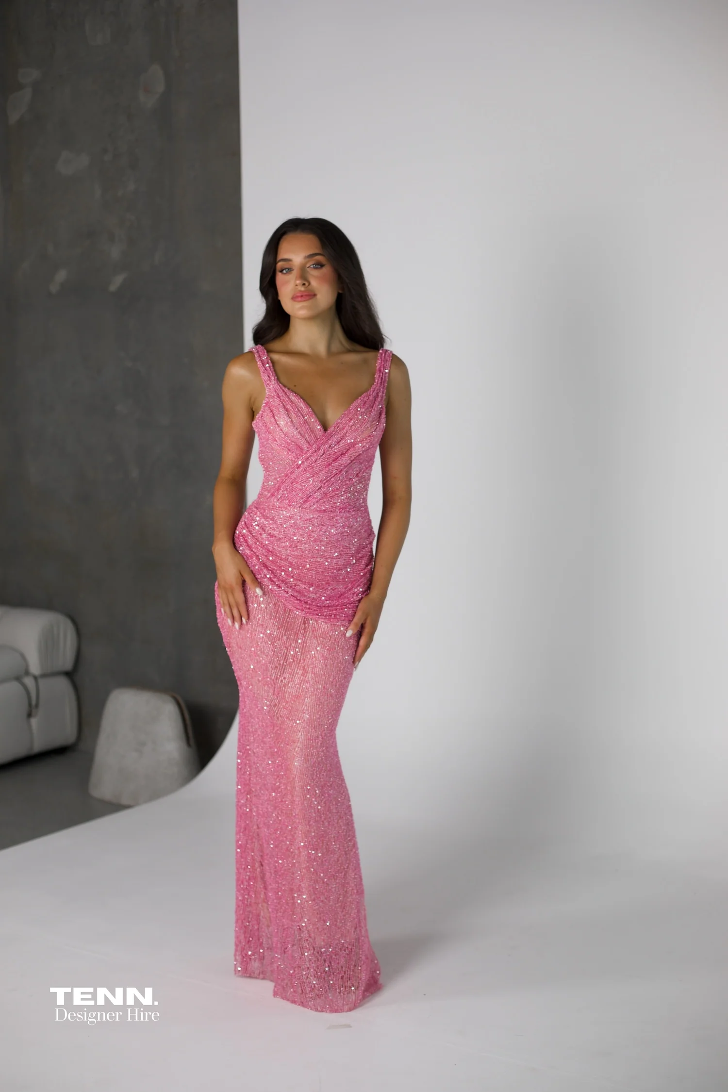 Rosabelle Gown - Pink - Image 2