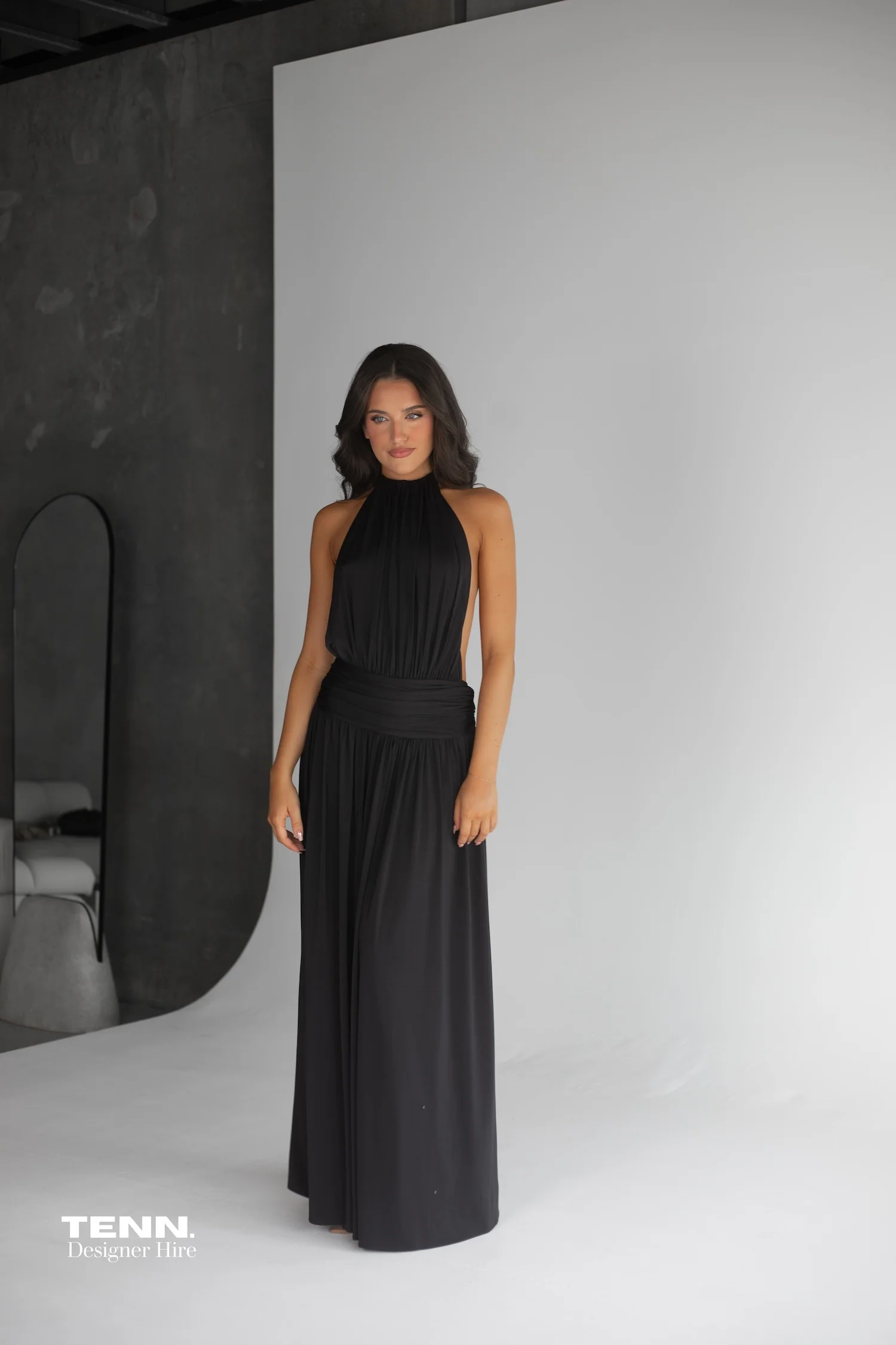 Santina Dress - Black - Image 8