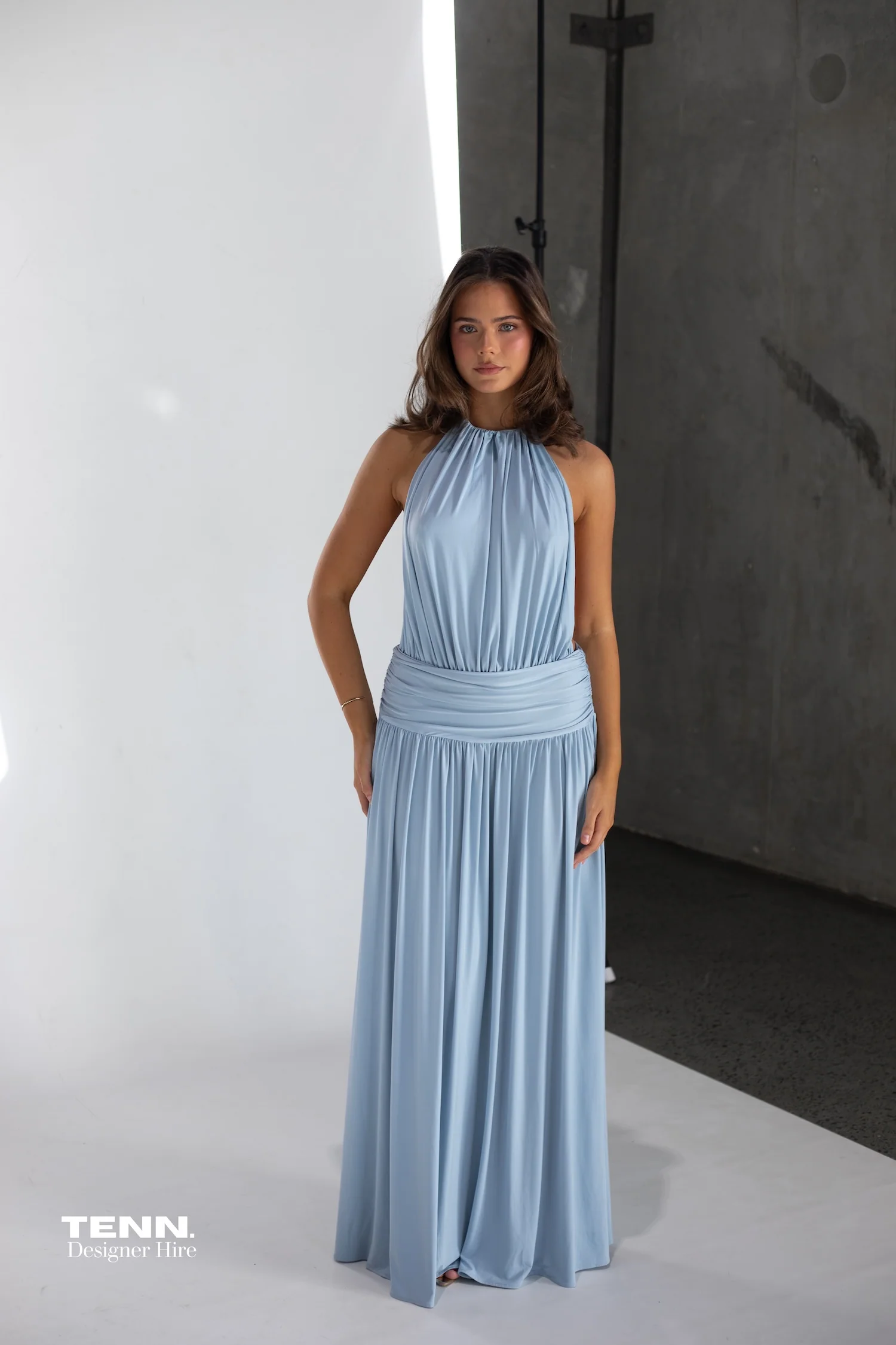 Santina Dress - Blue - Image 4
