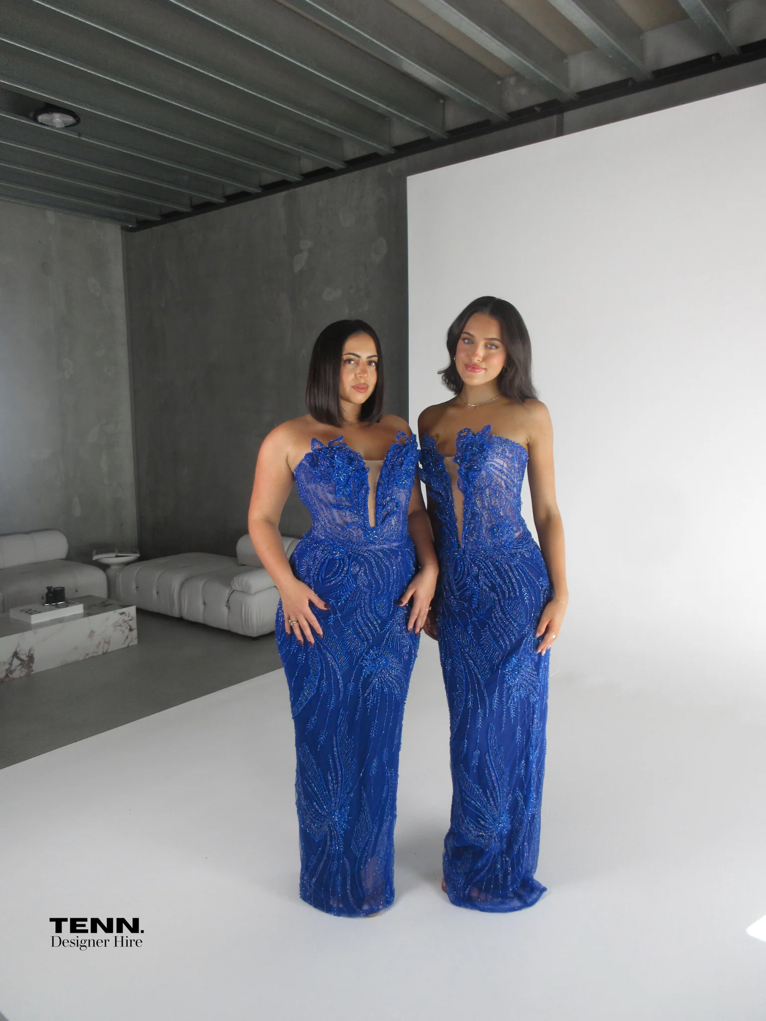 Sapphire Temptation Gown - Blue
