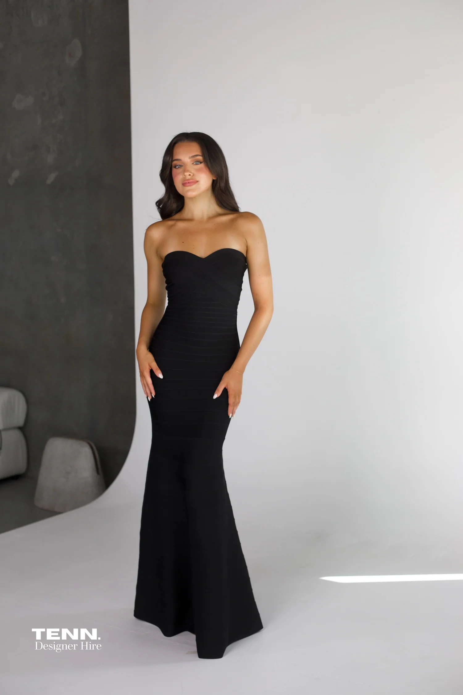 Sara gown - Black