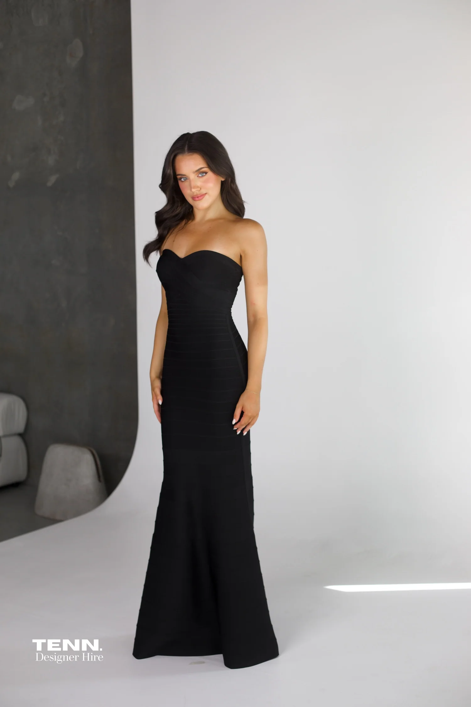 Sara gown - Black - Image 2