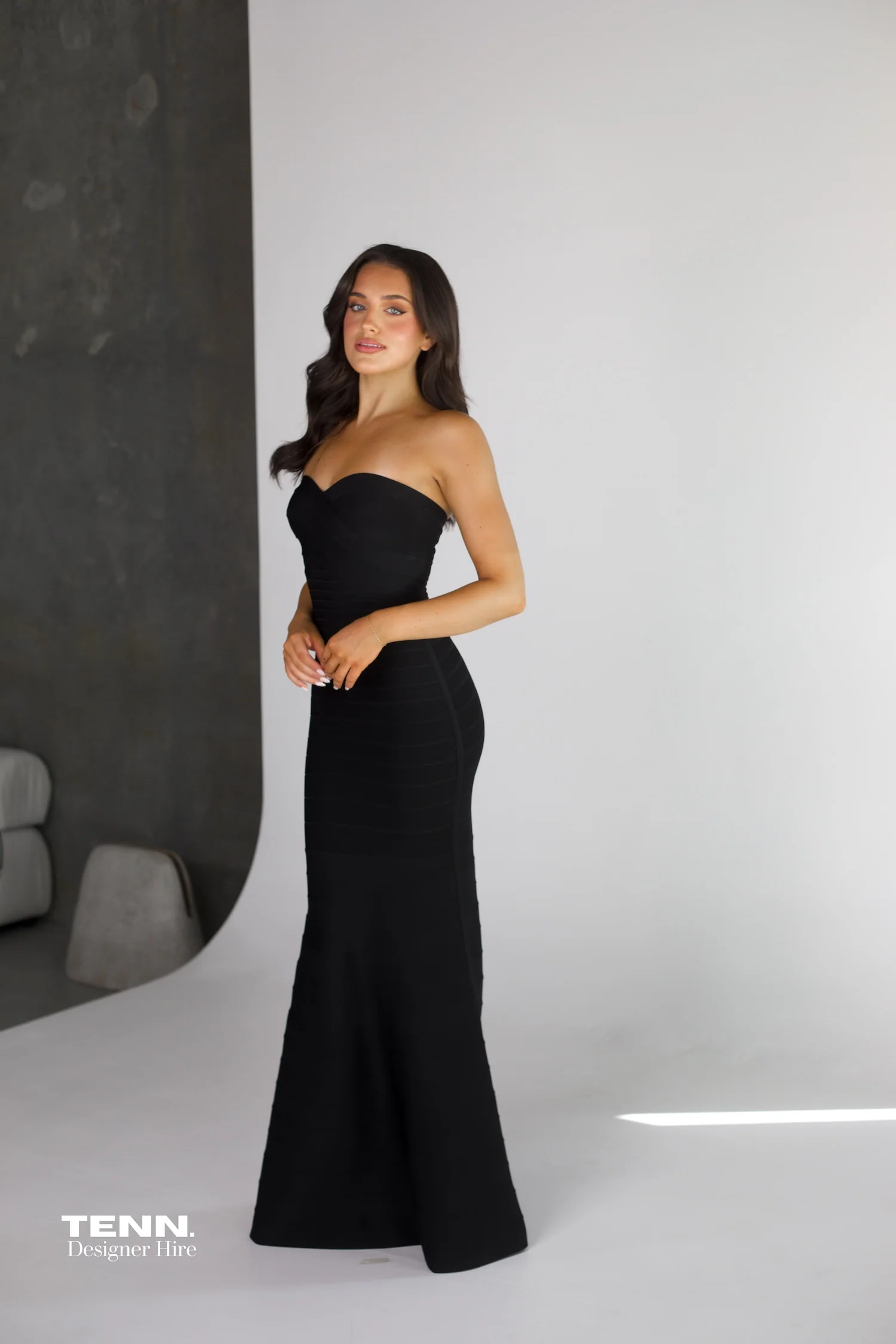 Sara gown - Black - Image 3