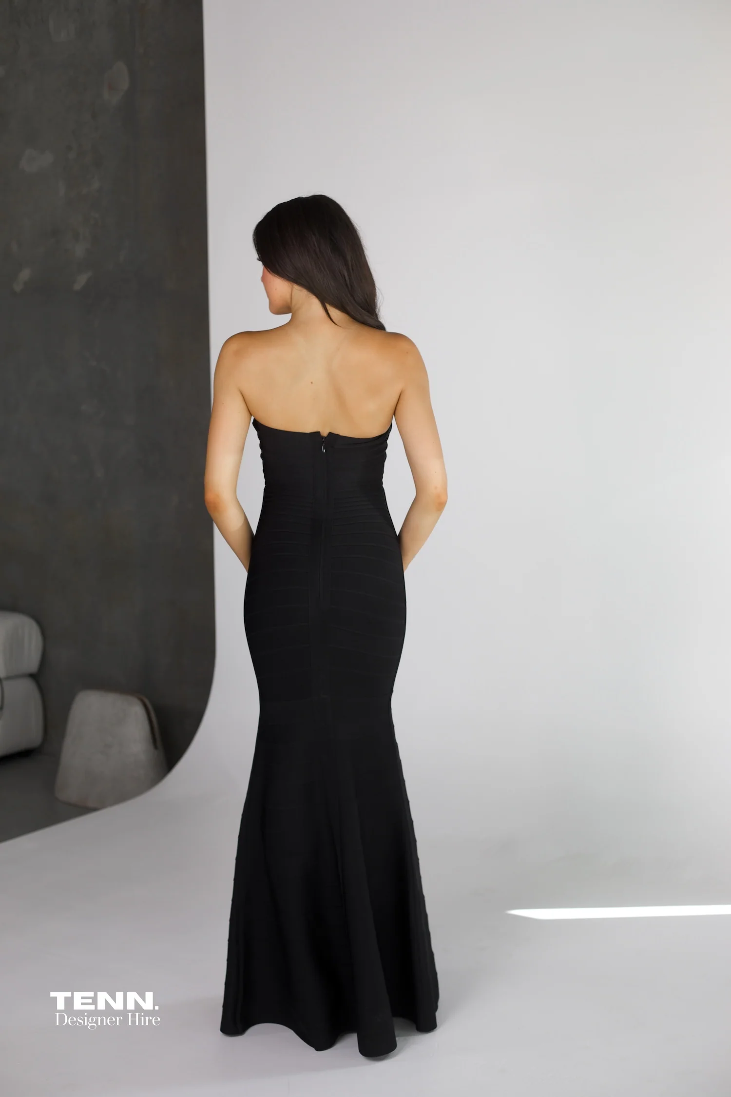 Sara gown - Black - Image 4