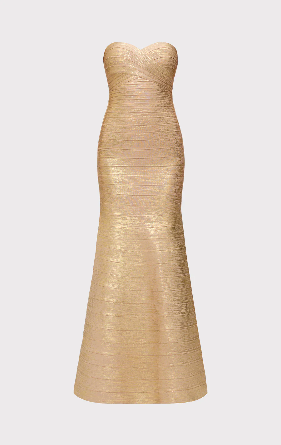 Metallic Sara gown - Gold Foil - Image 3