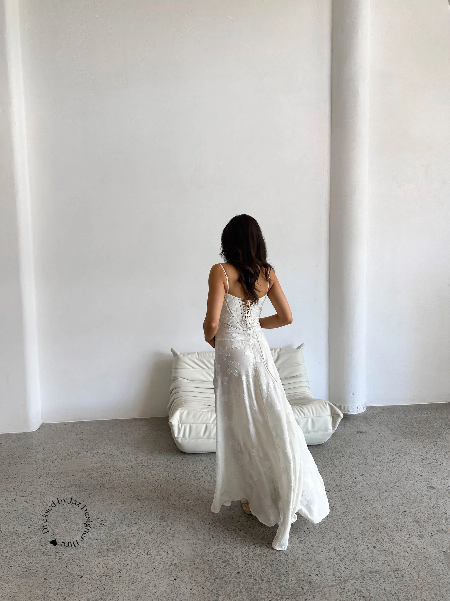 Seren Dress - Cream - Image 3