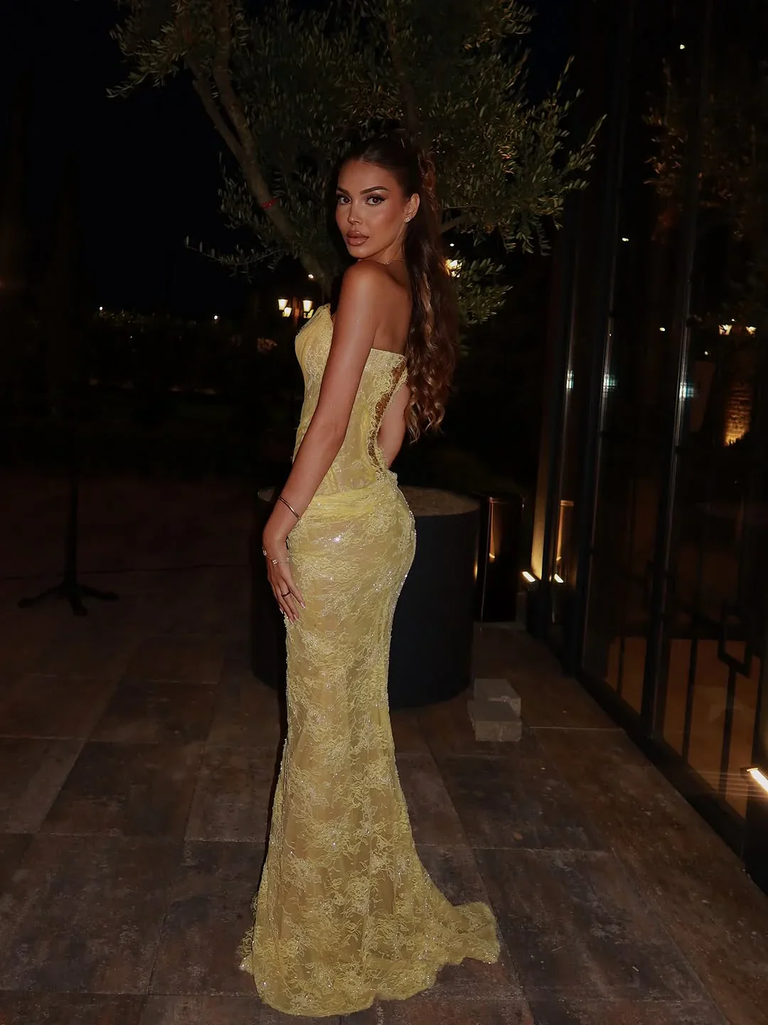 Serena Couture Gown - Daffodil - Image 8