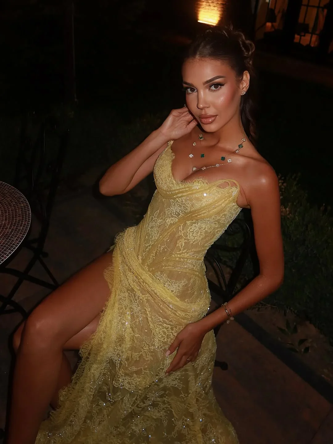 Serena Couture Gown - Daffodil - Image 9