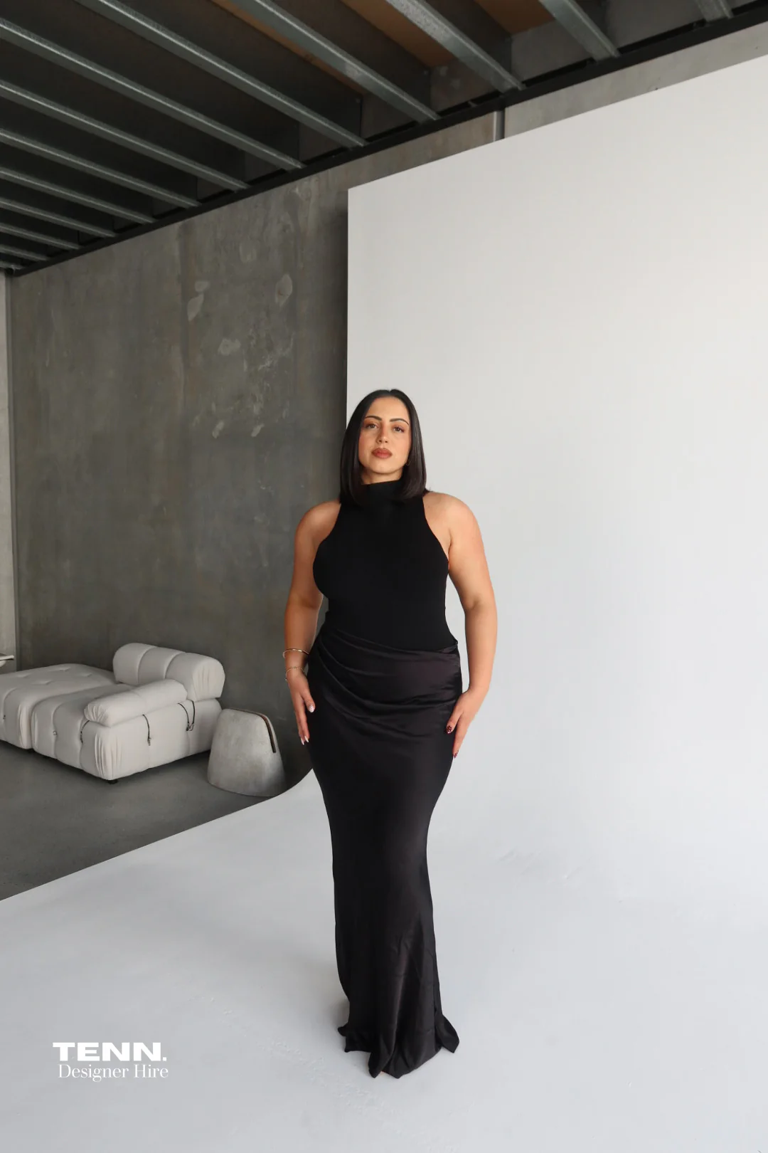 Soraia Gown - Black - Image 3