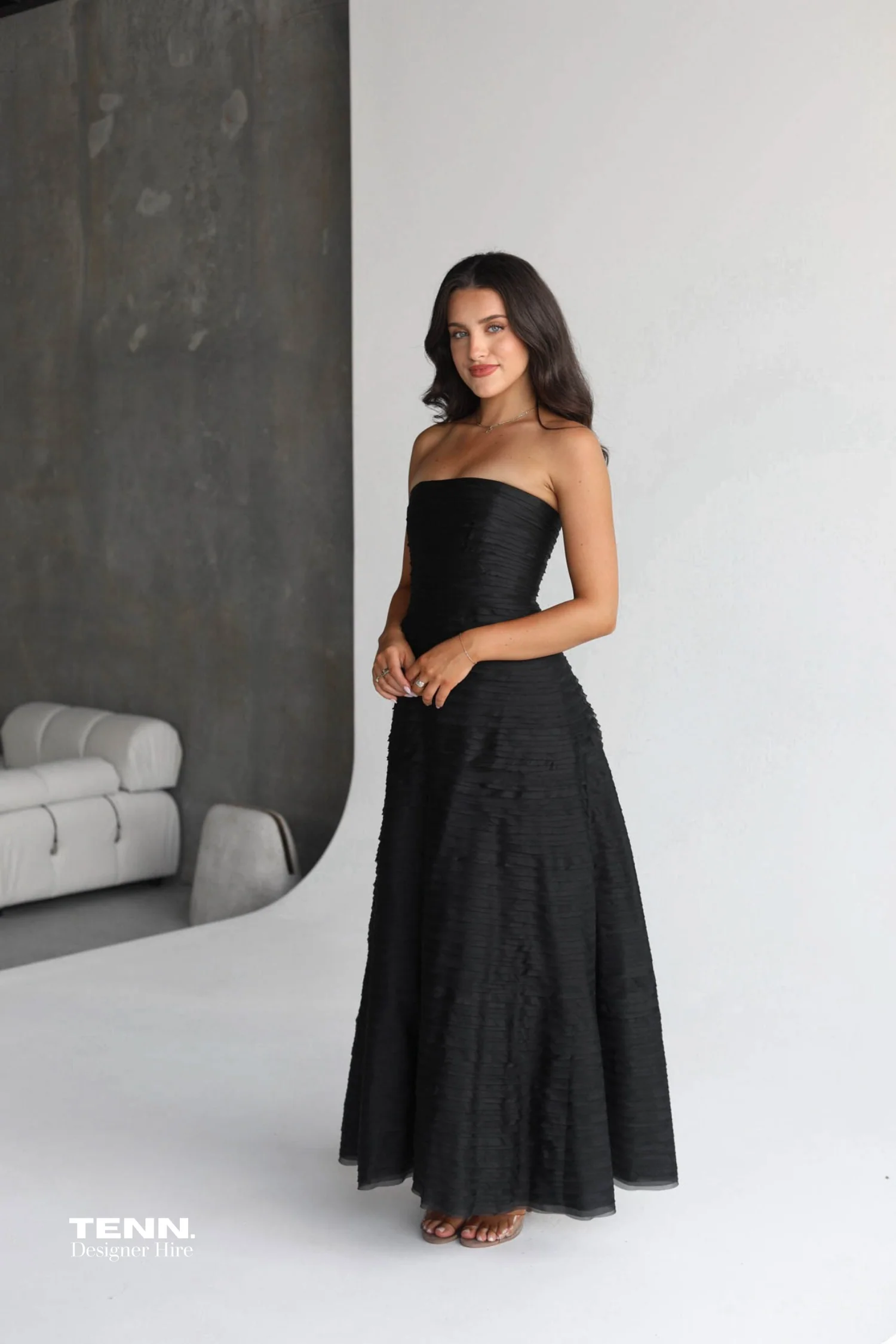 Soundscape Maxi Dress - Black - Image 3