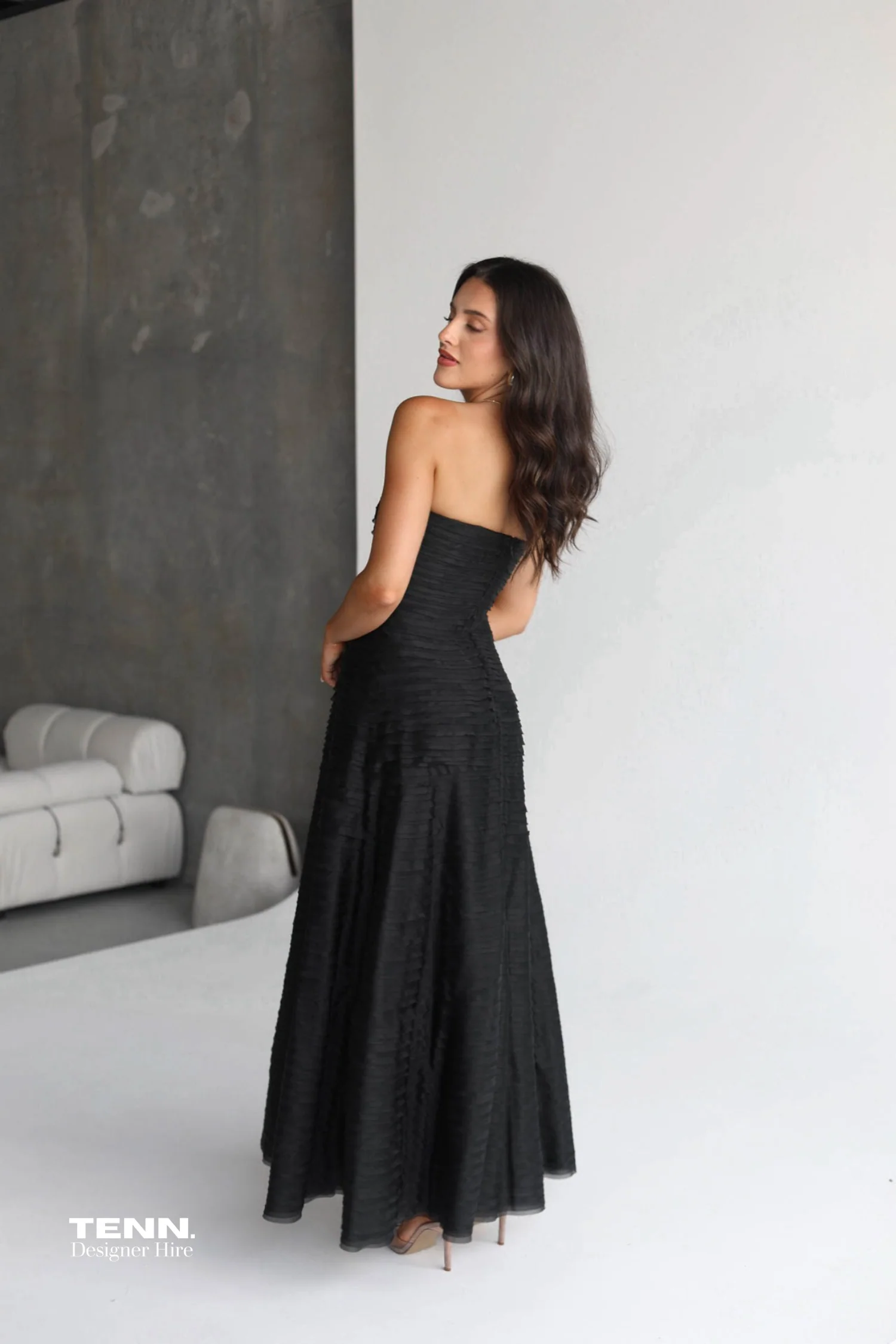 Soundscape Maxi Dress - Black - Image 4