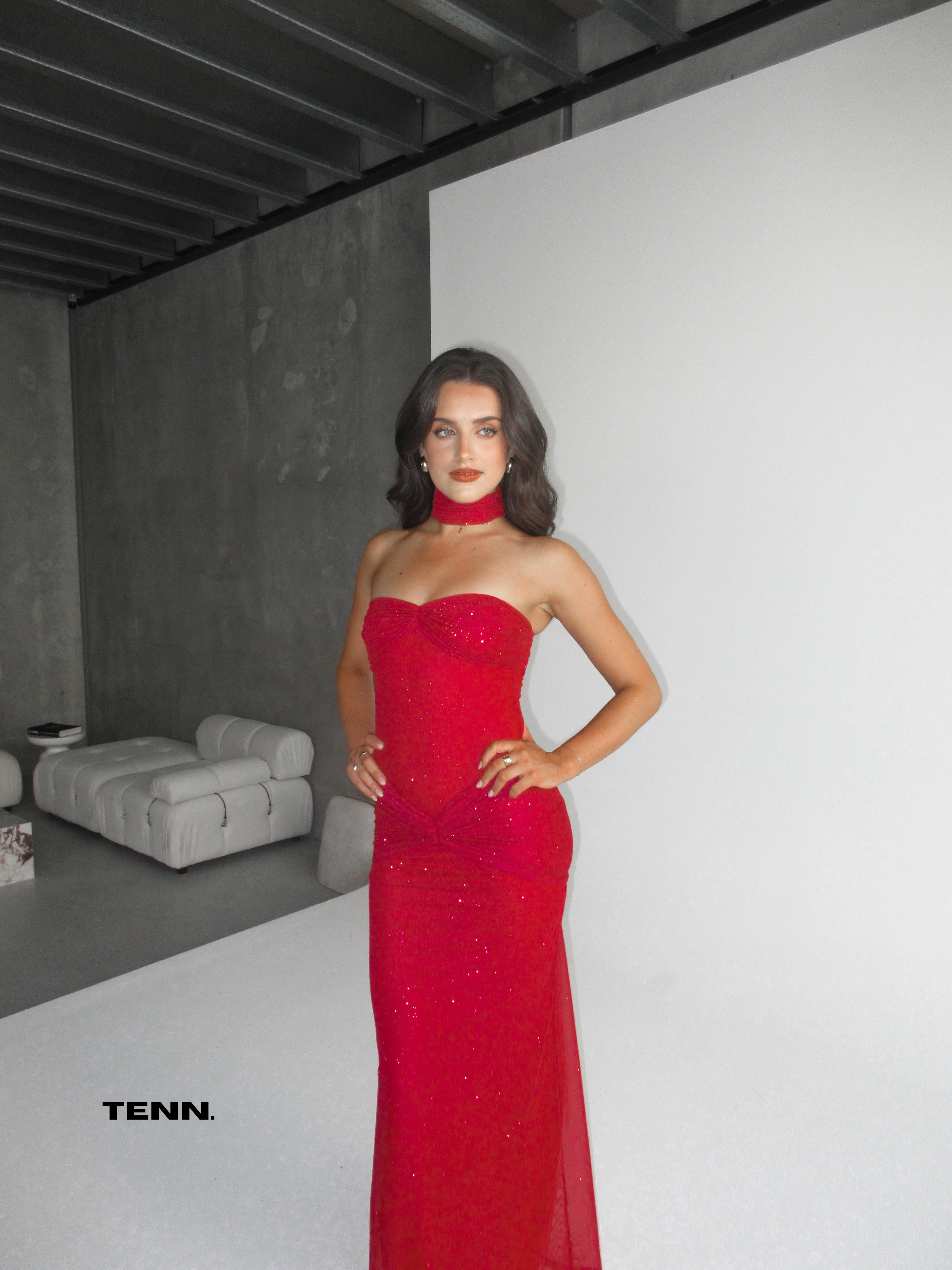 Inspired Starlite Dress - Red