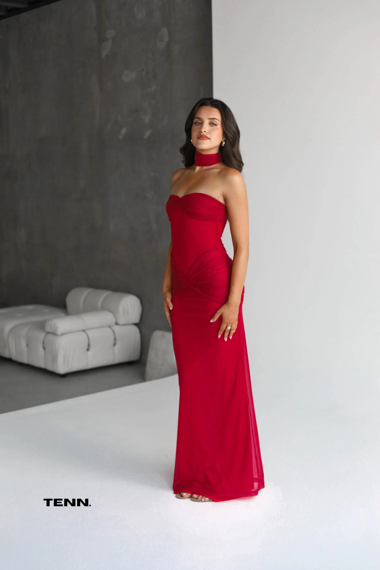 Inspired Starlite Dress - Red - Image 3