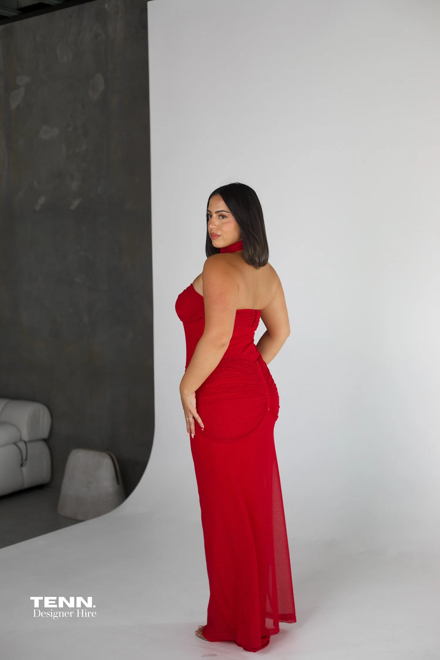 Inspired Starlite Dress - Red - Image 6
