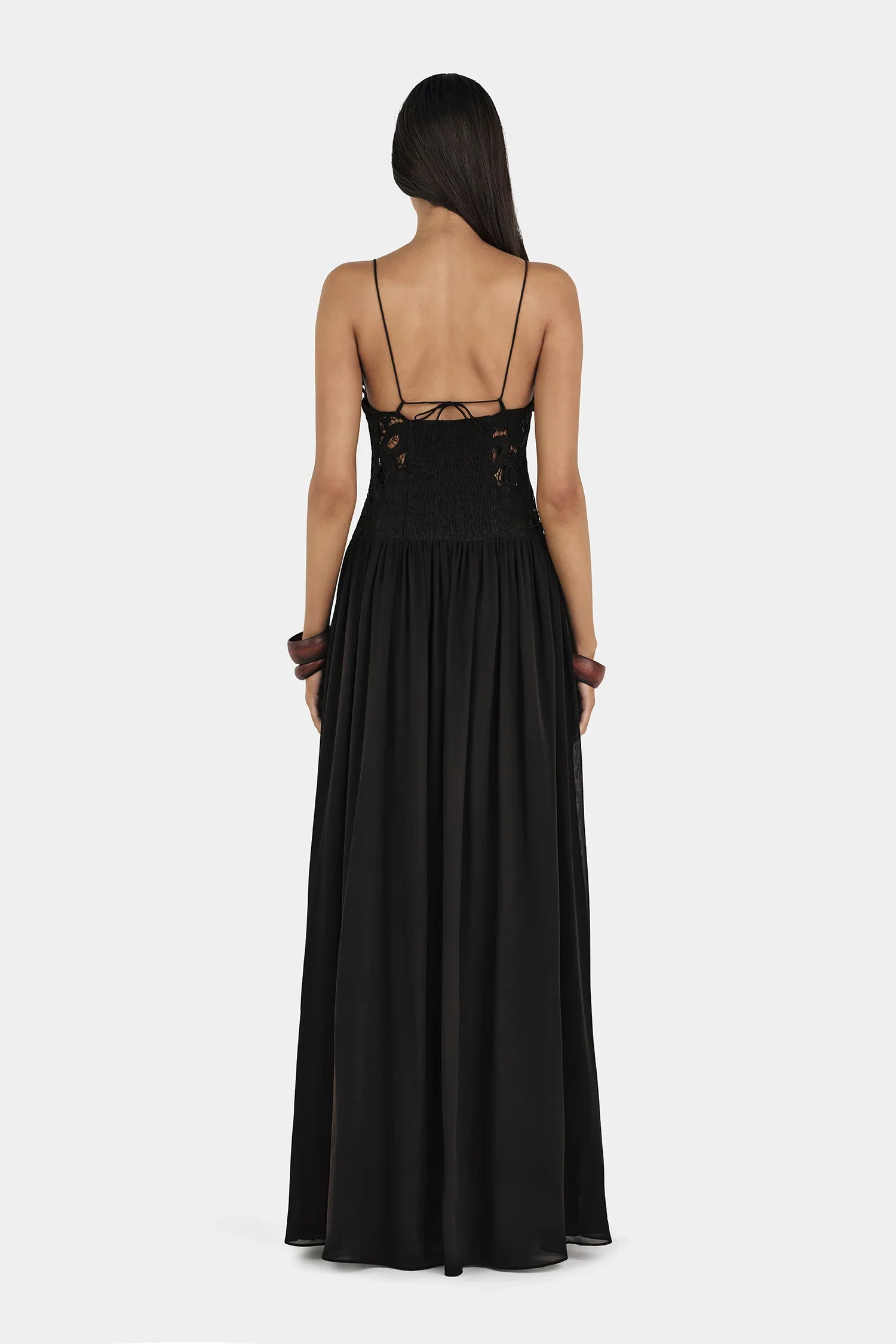 Stephanie Maxi Dress - Black - Image 10