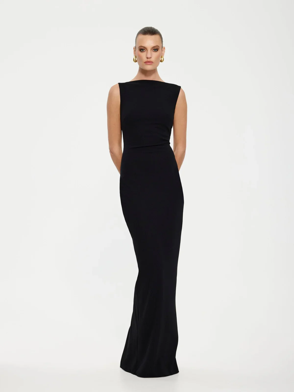 Verona Gown - Black - Image 3