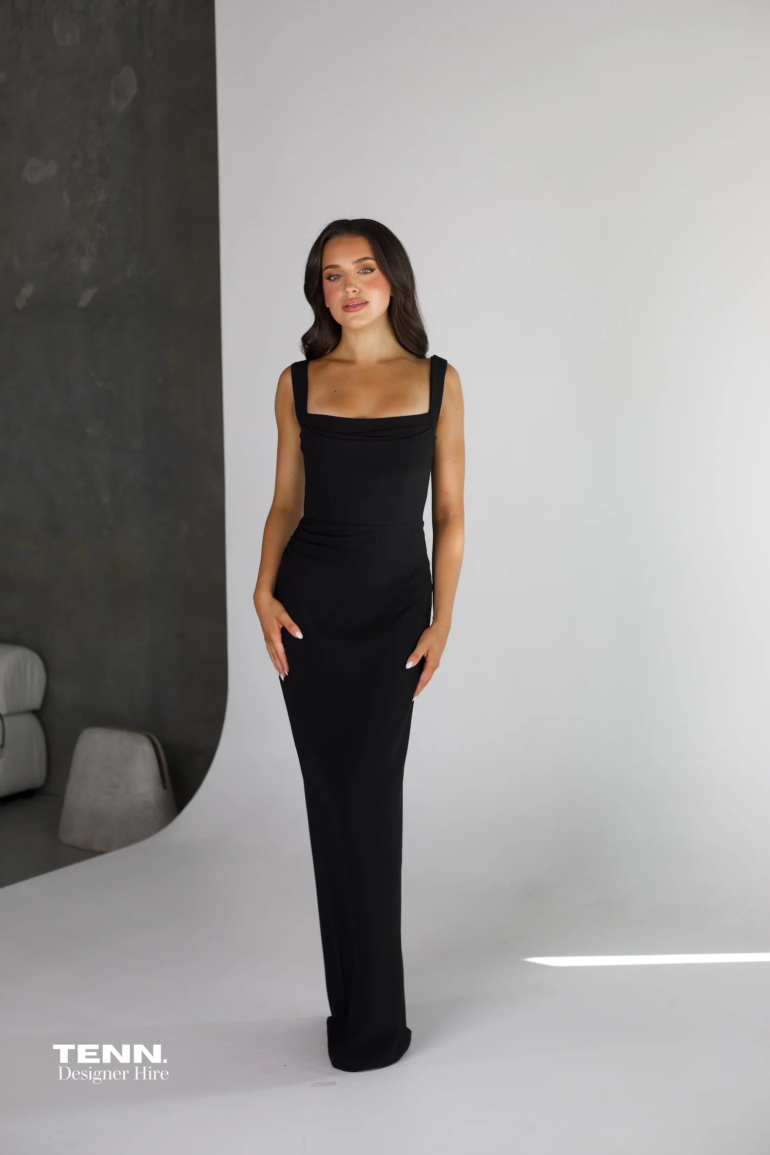 Marbella Gown - Black - Image 2