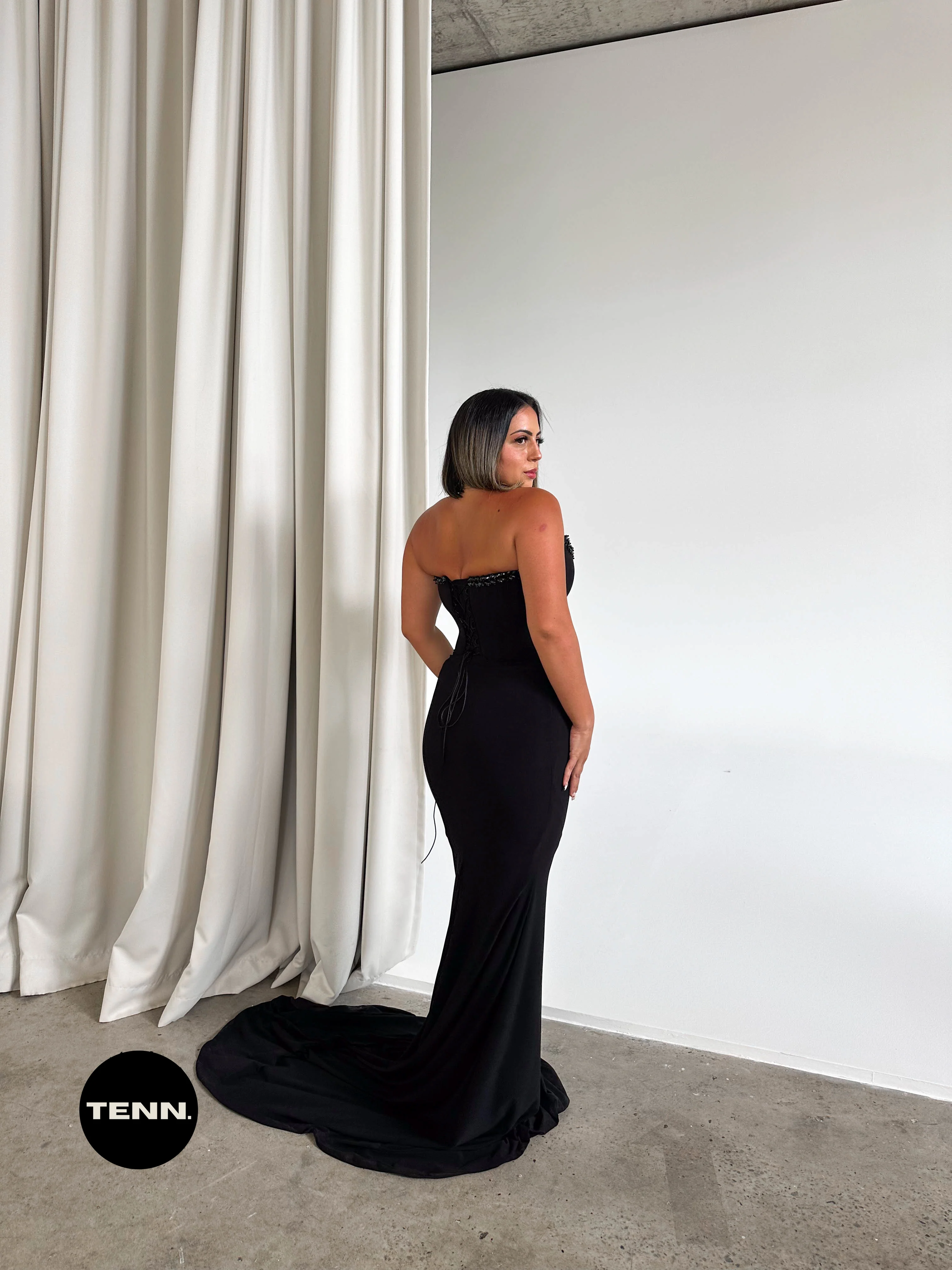 Victorie Gown - Black - Image 6