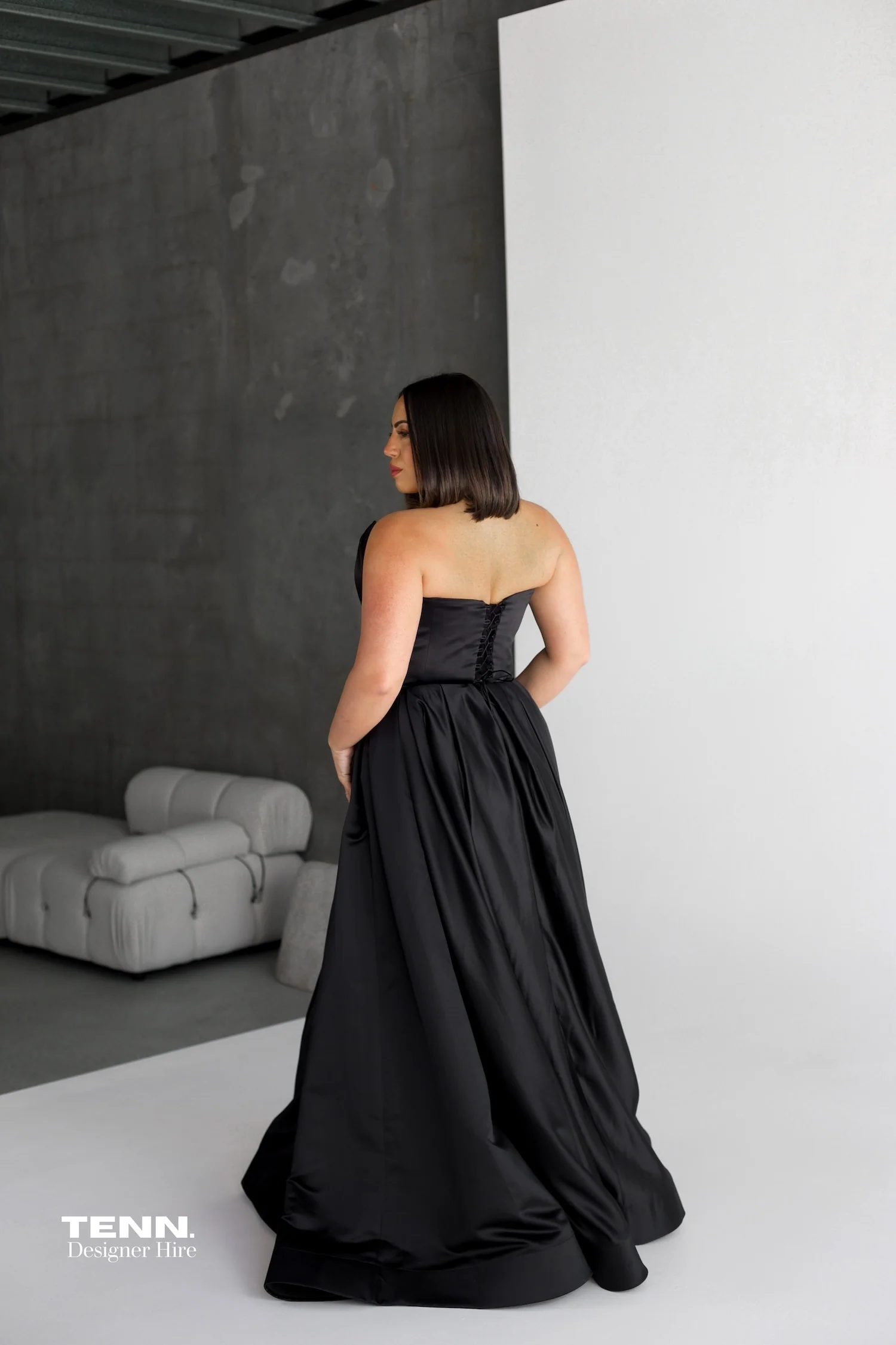 Vienna Gown - Black - Image 5